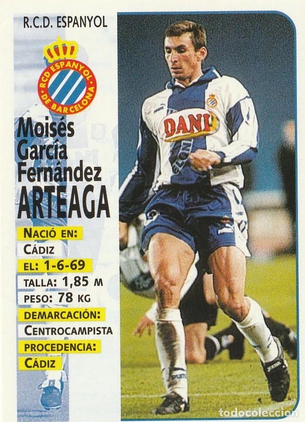 Fu&szlig;ball-Sticker: PANINI 98-99. ARTEAGA. NUNCA PEGADO.