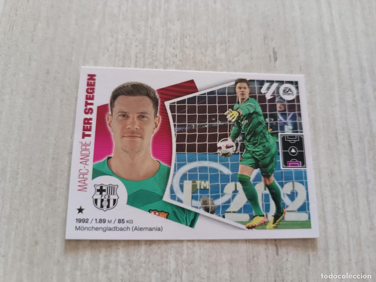 Fu&szlig;ball-Sticker: TER STEGEN LIGA ESTE 2024 2025 24 25. NUNCA PEGADO