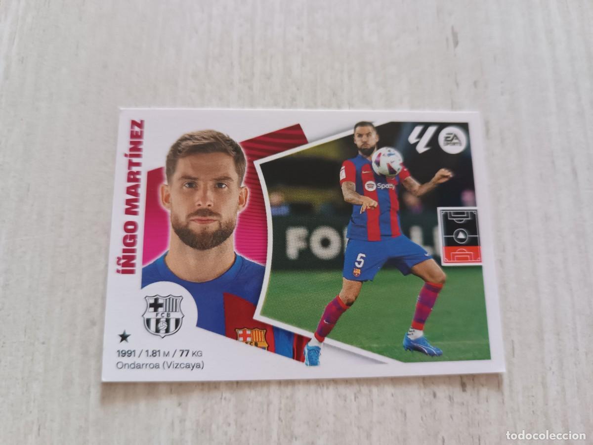 Football Stickers: I&Ntilde;IGO MART&Iacute;NEZ LIGA ESTE 2024 2025 24 25. NUNCA PEGADO