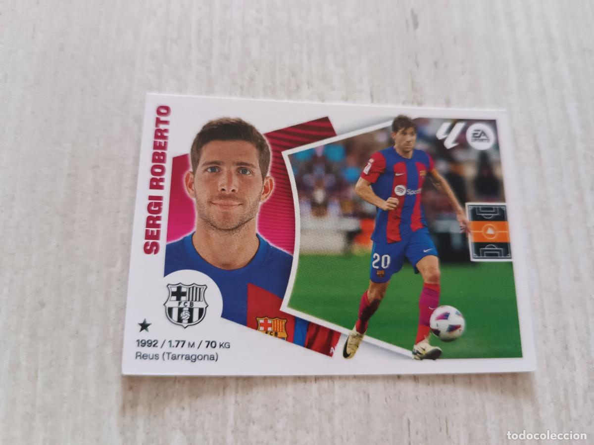 Football Stickers: SERGI ROBERTO LIGA ESTE 2024 2025 24 25. NUNCA PEGADO