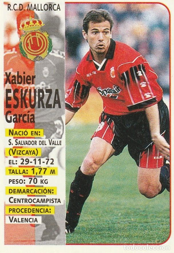 Football Stickers: PANINI 98-99 BAJA ESKURZA. NUNCA PEGADO.