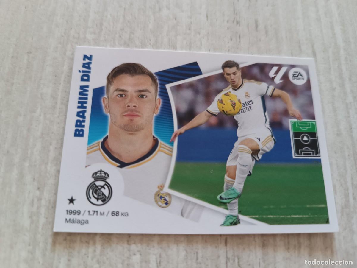 Cromos de F&uacute;tbol: BRAHIM DIAZ LIGA ESTE 2024 2025 24 25. NUNCA PEGADO