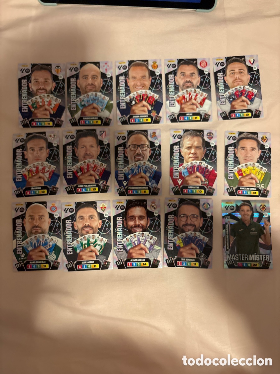 Cromos de F&uacute;tbol: Entrenadores Adrenalyn Xl 2025/26