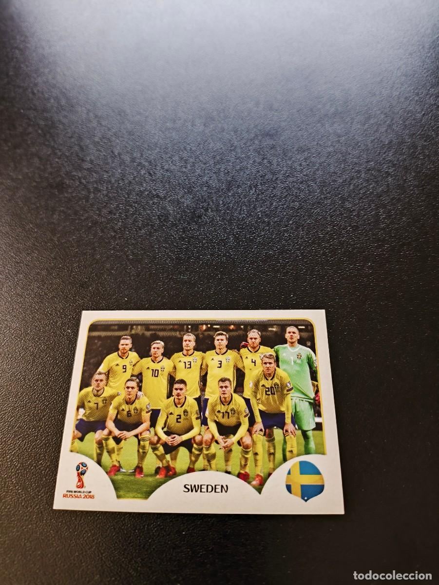 Cromos de F&uacute;tbol: 473 EQUIPO TEAM SUECIA SIN PEGAR FIFA WORLD CUP MUNDIAL RUSIA 2018 NO LIGA ESTE