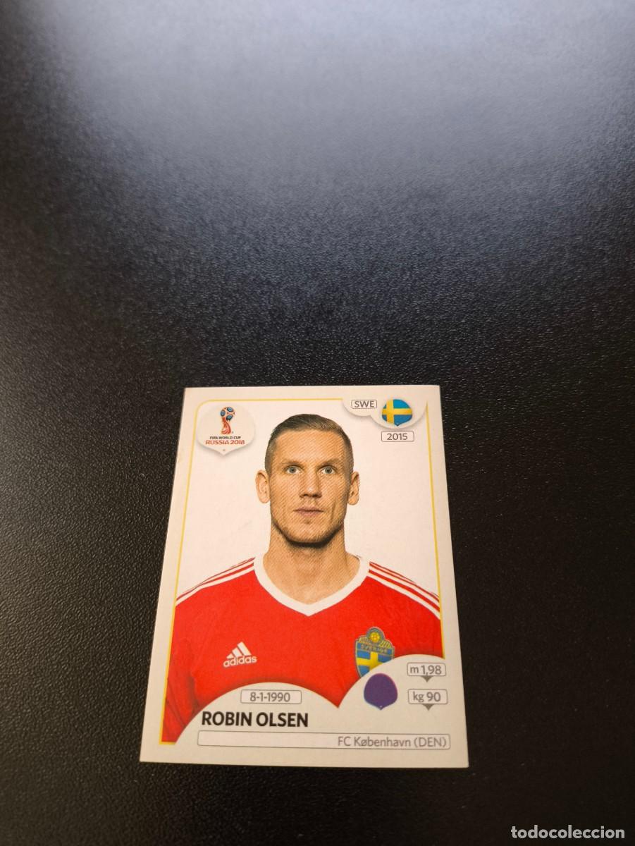 Cromos de F&uacute;tbol: 474 Robin Olsen SUECIA SIN PEGAR FIFA WORLD CUP MUNDIAL RUSIA 2018 NO LIGA ESTE