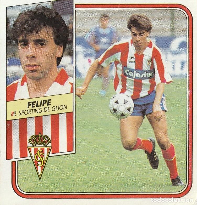 Cromos de F&uacute;tbol: ESTE 89-90. BAJA FELIPE. RECUPERADO DE &Aacute;LBUM.