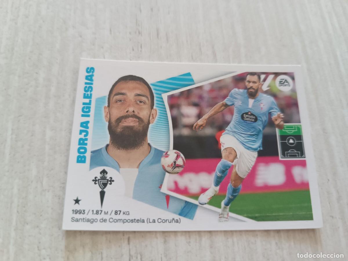 Cromos de F&uacute;tbol: BORJA IGLESIAS FICHAJE 17 LIGA ESTE 2024 2025 24 25. NUNCA PEGADO