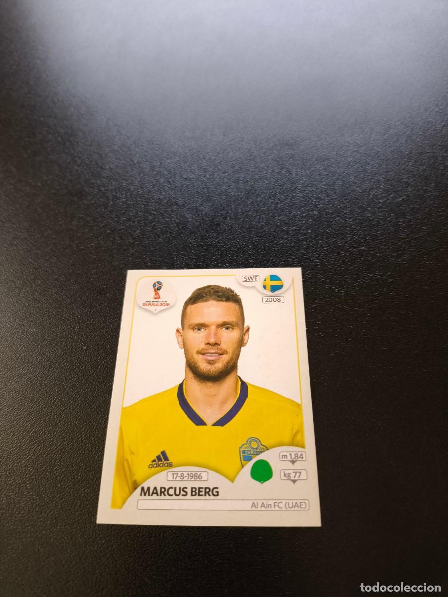 Cromos de F&uacute;tbol: 489 Marcus Berg SUECIA SIN PEGAR FIFA WORLD CUP MUNDIAL RUSIA 2018 NO LIGA ESTE