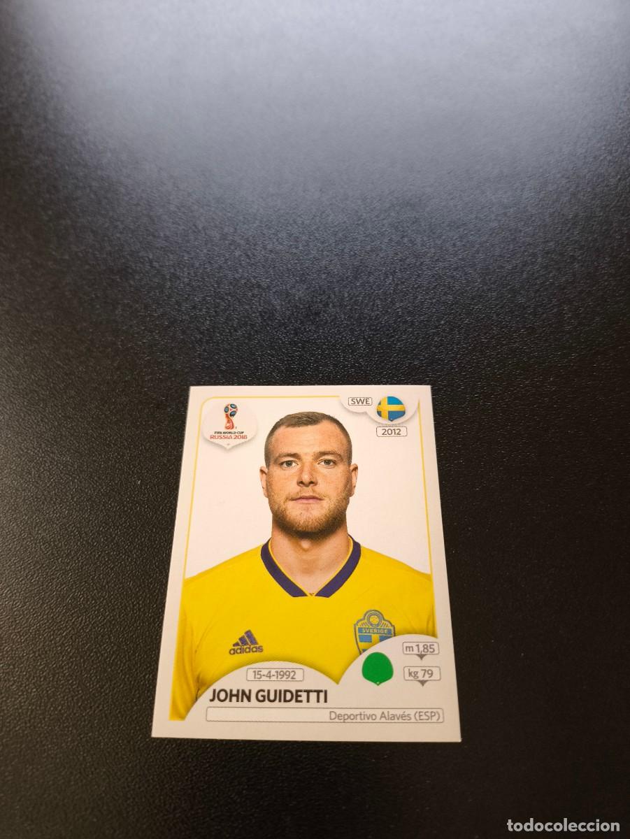 Cromos de F&uacute;tbol: 490 John Guidetti SUECIA SIN PEGAR FIFA WORLD CUP MUNDIAL RUSIA 2018 NO LIGA ESTE