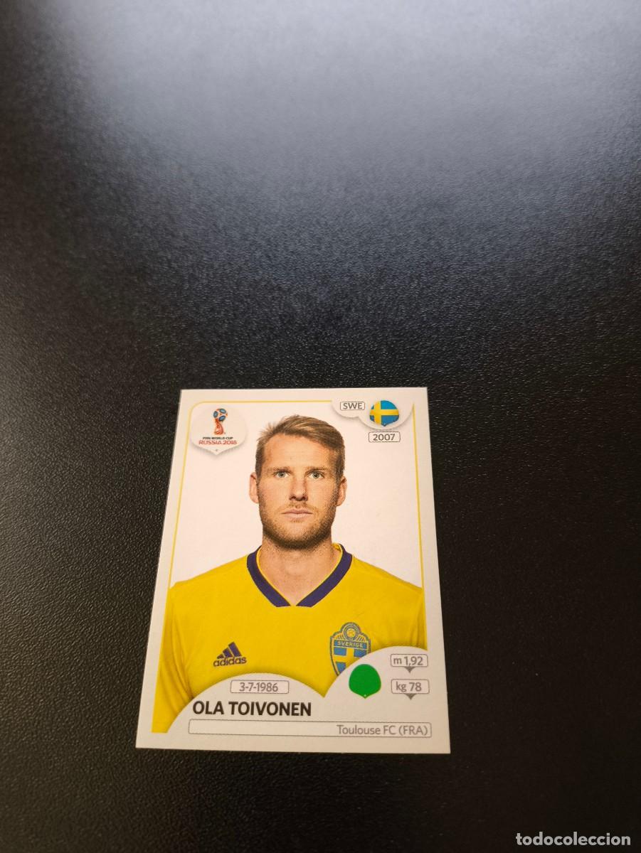 Cromos de F&uacute;tbol: 491 Ola Toivonen SUECIA SIN PEGAR FIFA WORLD CUP MUNDIAL RUSIA 2018 NO LIGA ESTE