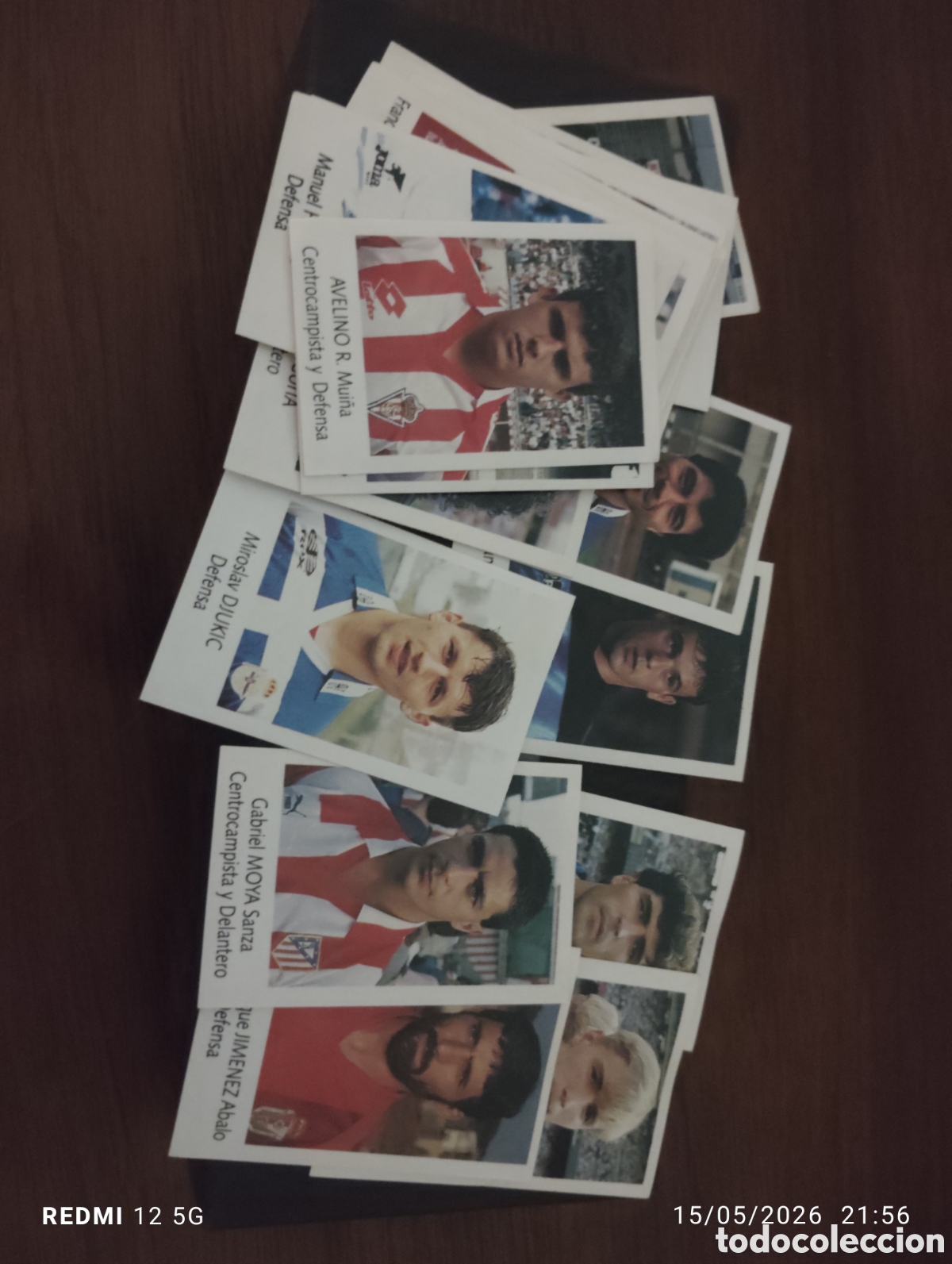 Cromos de F&uacute;tbol: Anuncio Reservado cromos Bimbo