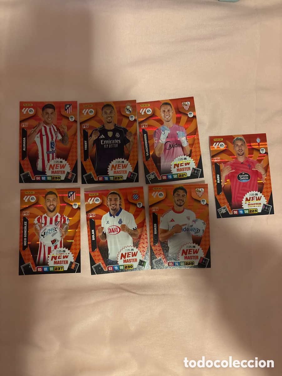 Cromos de F&uacute;tbol: New M&aacute;ster Adrenalyn XL 2025/26