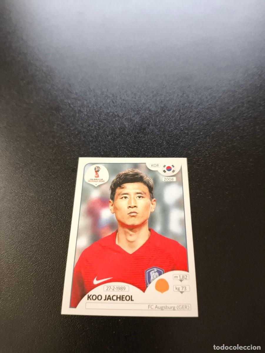 Cromos de F&uacute;tbol: 500 Koo Jacheol KOREA DEL SUR SIN PEGAR FIFA WORLD CUP MUNDIAL RUSIA 2018 NO LIGA ESTE