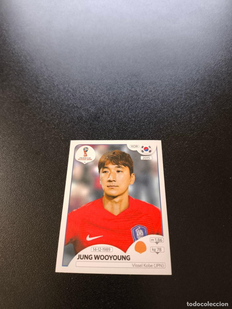 Cromos de F&uacute;tbol: 506 Jung Wooyoung KOREA DEL SUR SIN PEGAR FIFA WORLD CUP MUNDIAL RUSIA 2018 NO LIGA ESTE