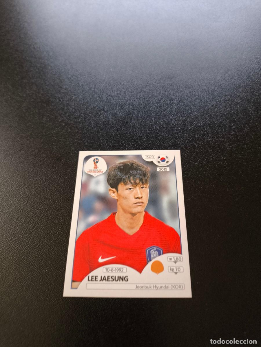Football Stickers: 507 Lee Jaesung KOREA DEL SUR SIN PEGAR FIFA WORLD CUP MUNDIAL RUSIA 2018 NO LIGA ESTE