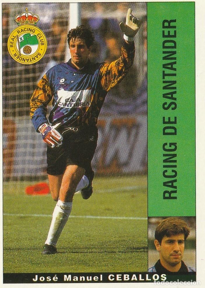 Football Stickers: PANINI 95-96. CEBALLOS. NUNCA PEGADO.