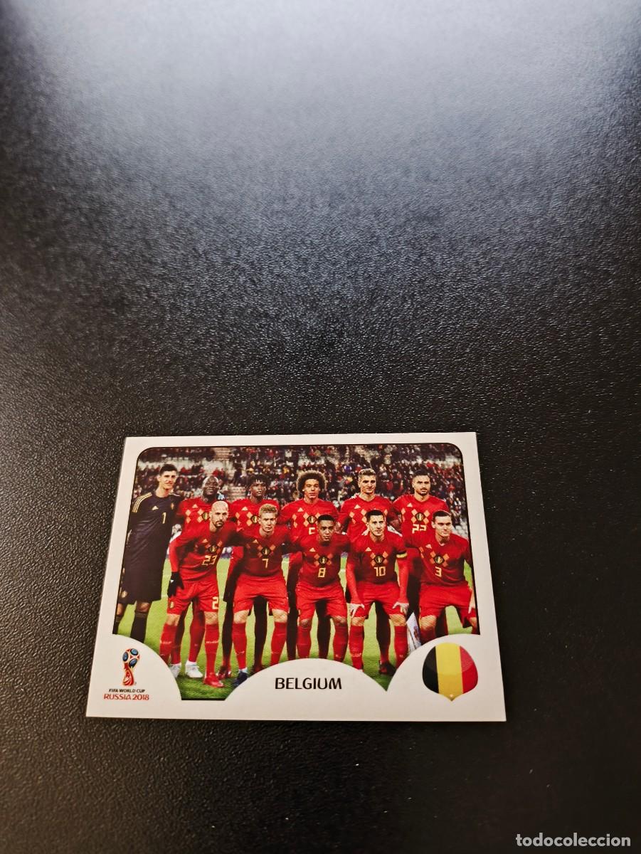 Football Stickers: 513 EQUIPO TEAM BELGICA SIN PEGAR FIFA WORLD CUP MUNDIAL RUSIA 2018 NO LIGA ESTE