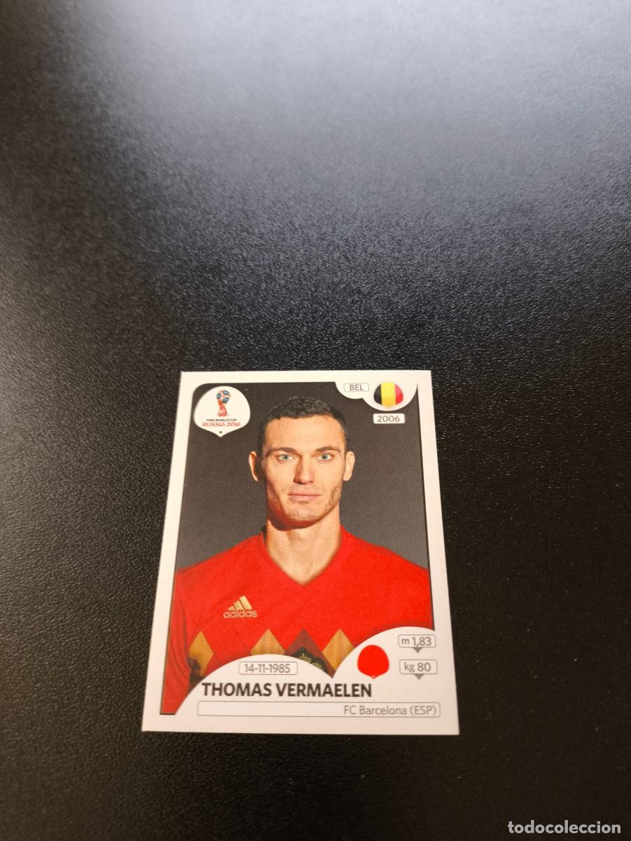 Football Stickers: 516 Thomas Vermaelen BELGICA SIN PEGAR FIFA WORLD CUP MUNDIAL RUSIA 2018 NO LIGA ESTE