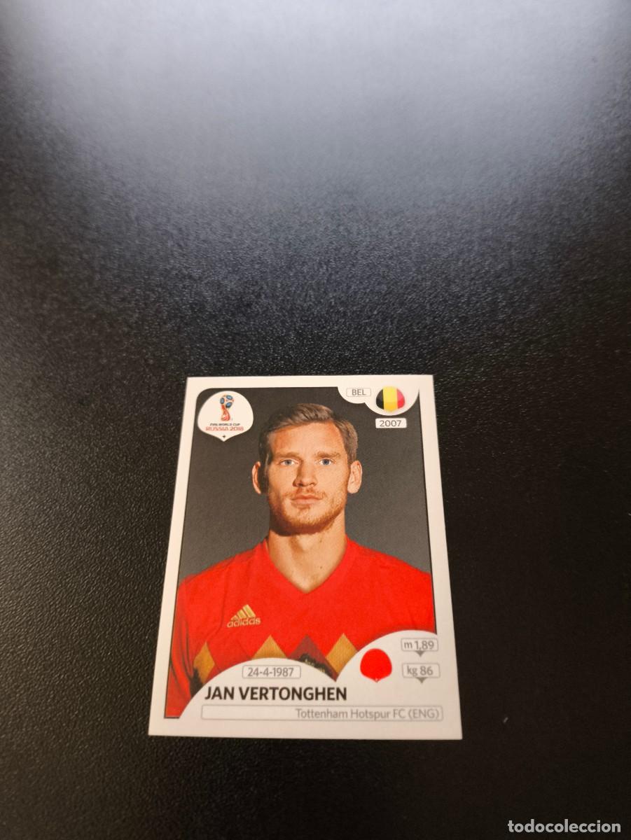 Cartes &agrave; collectionner de Football: 517 Jan Vertonghen BELGICA SIN PEGAR FIFA WORLD CUP MUNDIAL RUSIA 2018 NO LIGA ESTE