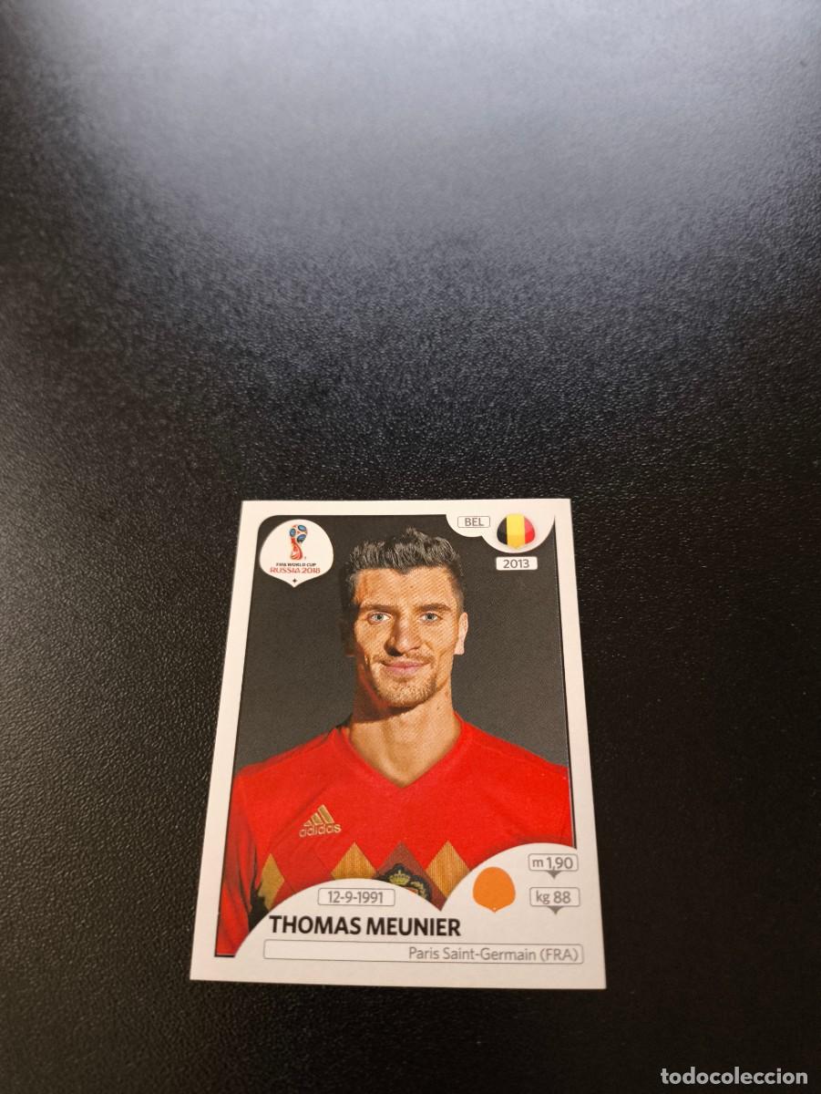 Cartes &agrave; collectionner de Football: 519 Thomas Meunier BELGICA SIN PEGAR FIFA WORLD CUP MUNDIAL RUSIA 2018 NO LIGA ESTE