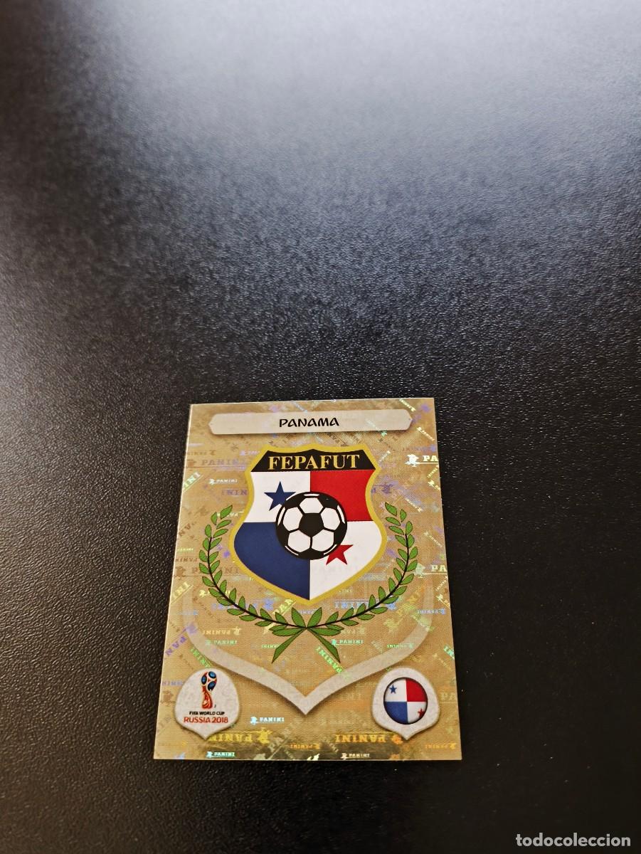 Cartes &agrave; collectionner de Football: 532 ESCUDO EMBLEMA PANAMA SIN PEGAR FIFA WORLD CUP MUNDIAL RUSIA 2018 NO LIGA ESTE