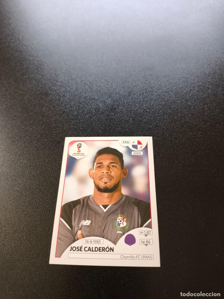 Cromos de F&uacute;tbol: 535 Jos&eacute; Calder&oacute;n PANAMA SIN PEGAR FIFA WORLD CUP MUNDIAL RUSIA 2018 NO LIGA ESTE