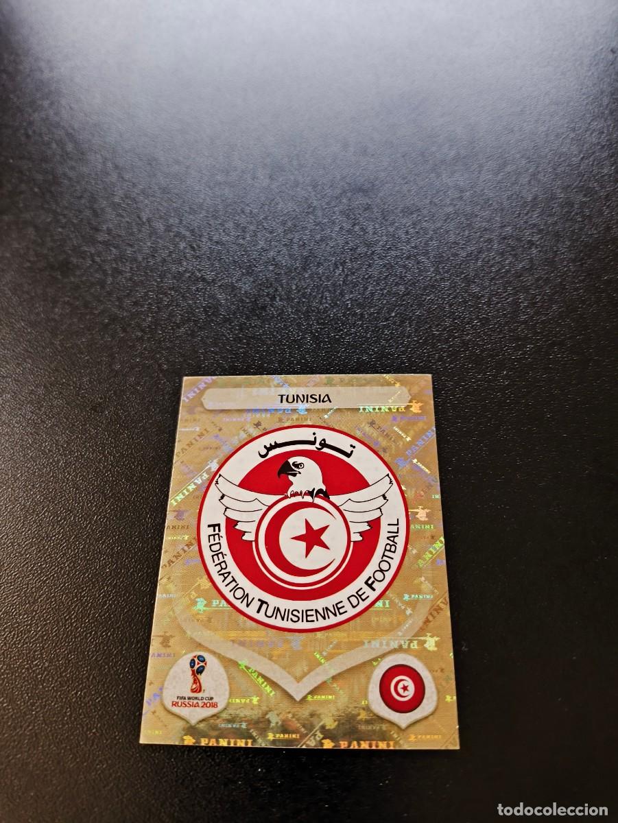 Cromos de F&uacute;tbol: 552 ESCUDO EMBLEMA TUNEZ SIN PEGAR FIFA WORLD CUP MUNDIAL RUSIA 2018 NO LIGA ESTE