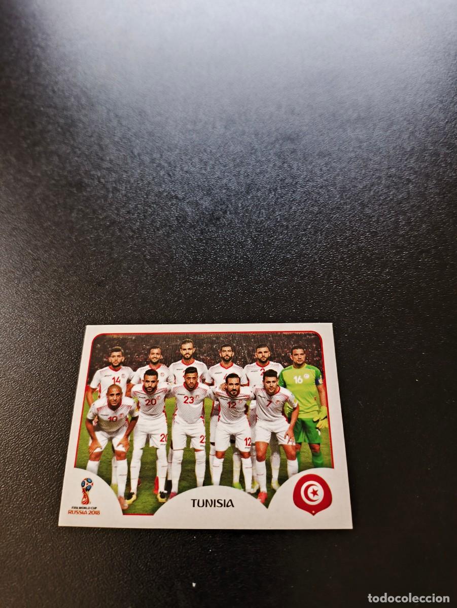 Cromos de F&uacute;tbol: 553 EQUIPO TEAM TUNEZ SIN PEGAR FIFA WORLD CUP MUNDIAL RUSIA 2018 NO LIGA ESTE