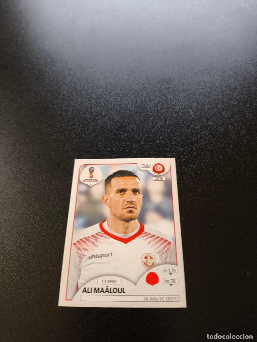 Cromos de F&uacute;tbol: 555 Ali Ma&acirc;loul TUNEZ SIN PEGAR FIFA WORLD CUP MUNDIAL RUSIA 2018 NO LIGA ESTE