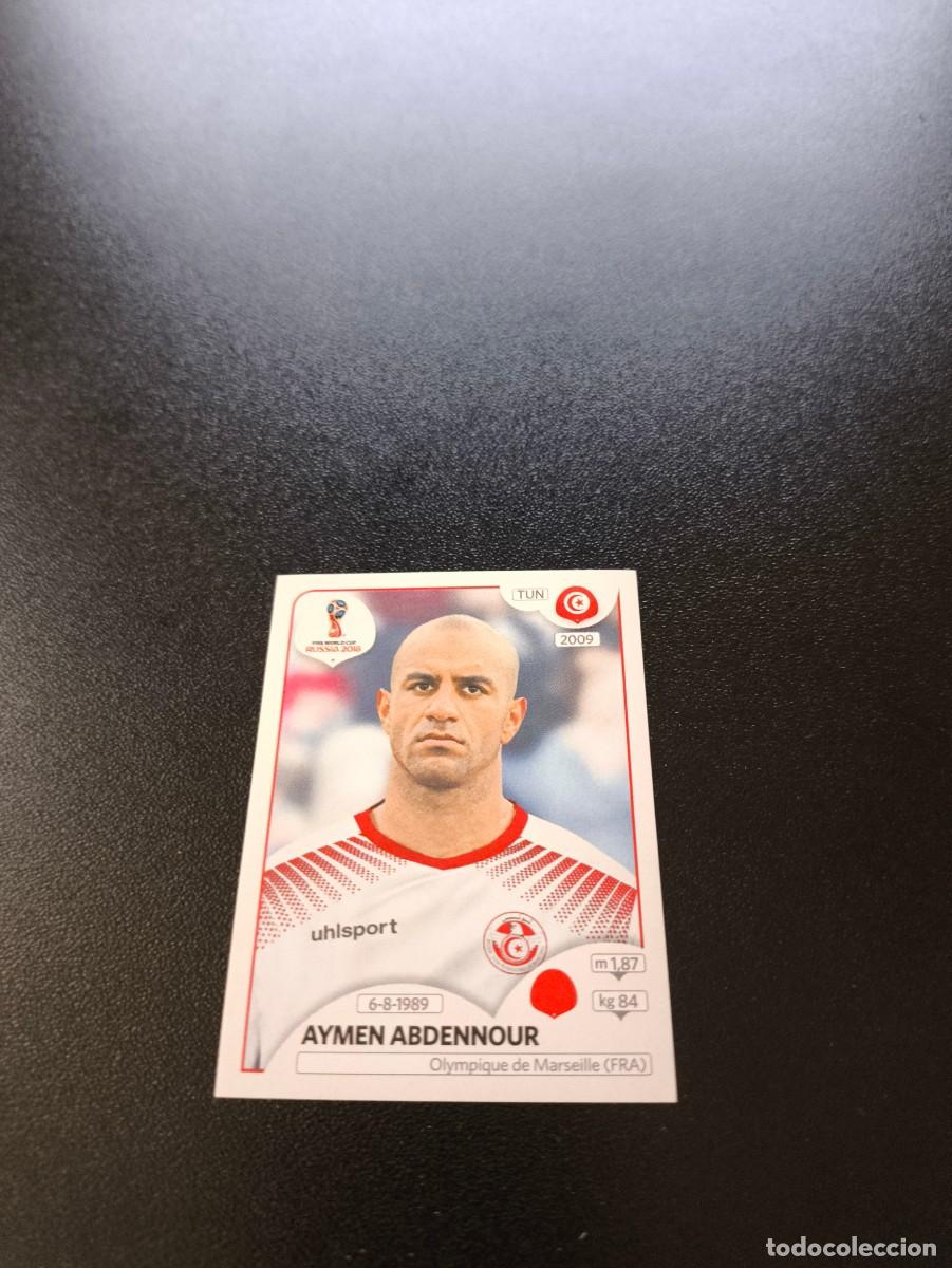 Cromos de F&uacute;tbol: 557 Aymen Abdennour TUNEZ SIN PEGAR FIFA WORLD CUP MUNDIAL RUSIA 2018 NO LIGA ESTE