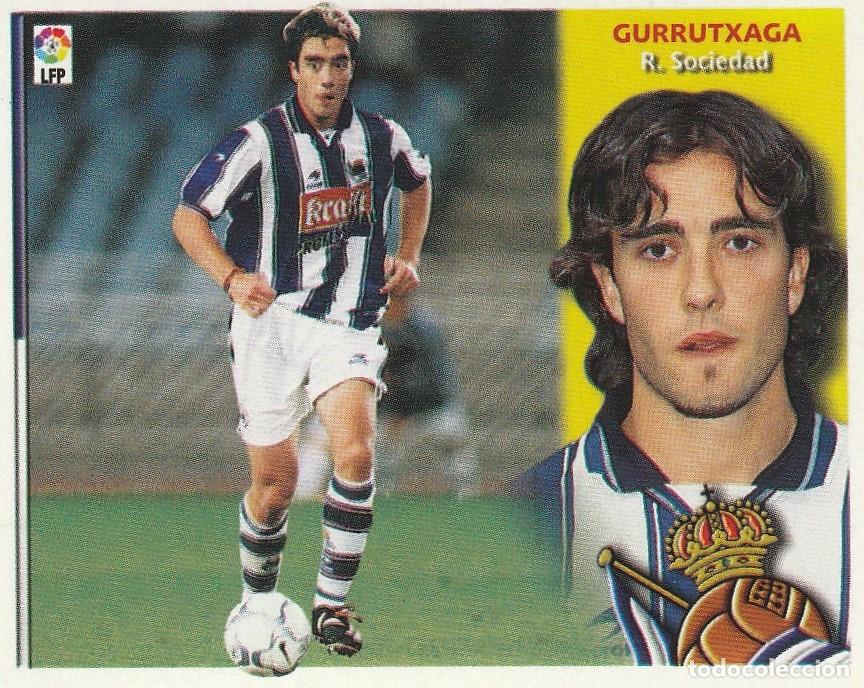 Cromos de F&uacute;tbol: ESTE 02-03. COLOCA GURRUTXAGA. NUNCA PEGADO.