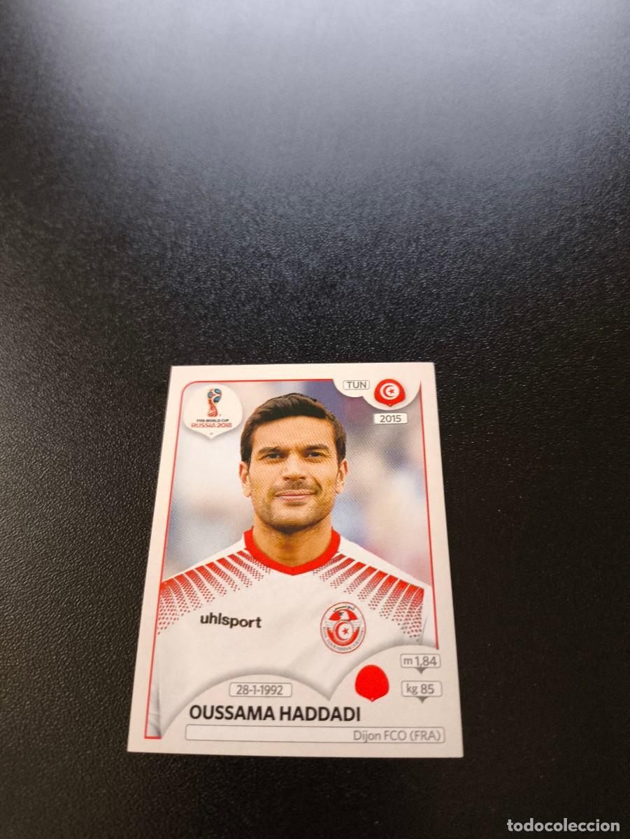 Cromos de F&uacute;tbol: 560 Oussama Haddadi TUNEZ SIN PEGAR FIFA WORLD CUP MUNDIAL RUSIA 2018 NO LIGA ESTE