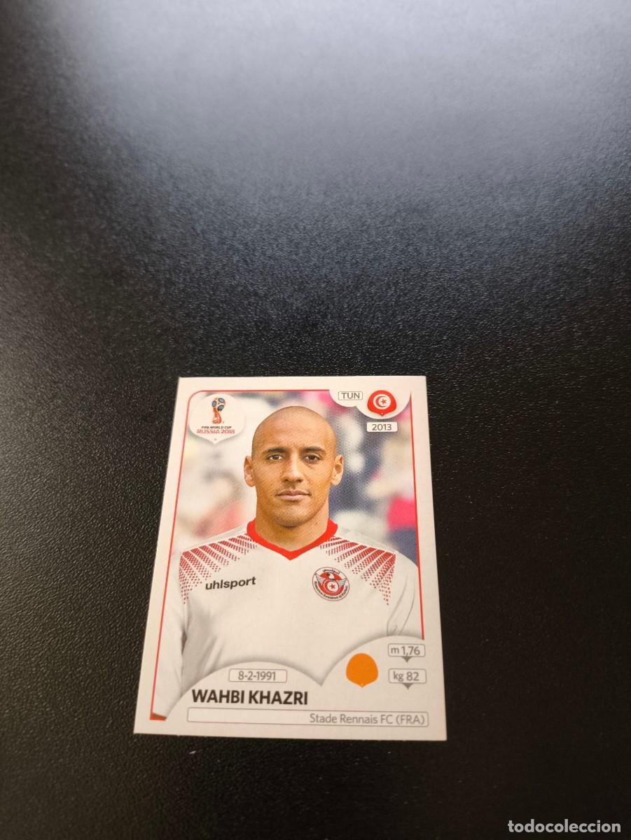 Cromos de F&uacute;tbol: 562 Wahbi Khazri TUNEZ SIN PEGAR FIFA WORLD CUP MUNDIAL RUSIA 2018 NO LIGA ESTE