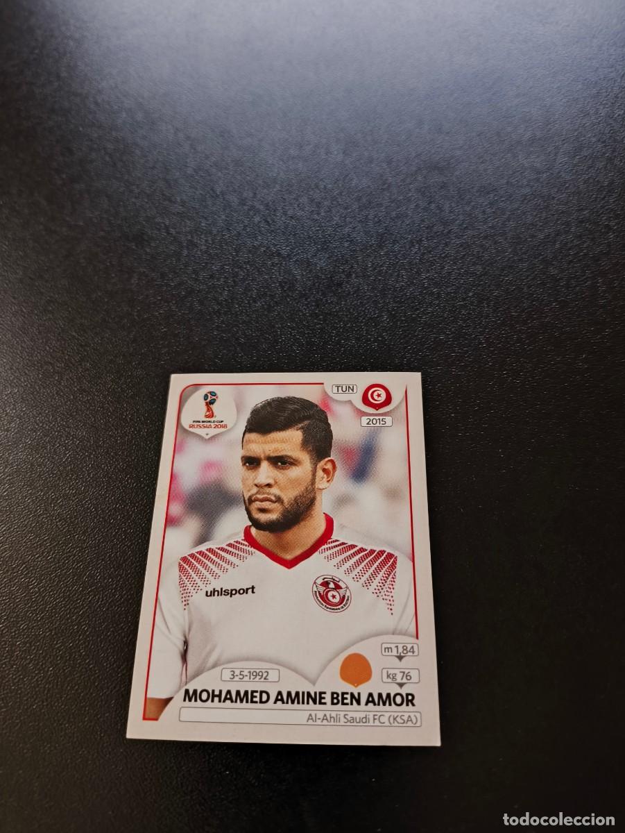 Cromos de F&uacute;tbol: 563 Mohamed Amine Ben Amor TUNEZ SIN PEGAR FIFA WORLD CUP MUNDIAL RUSIA 2018 NO LIGA ESTE
