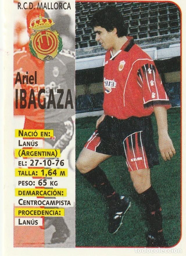 Cromos de F&uacute;tbol: PANINI 98-99. COLOCA IBAGAZA. NUNCA PEGADO.