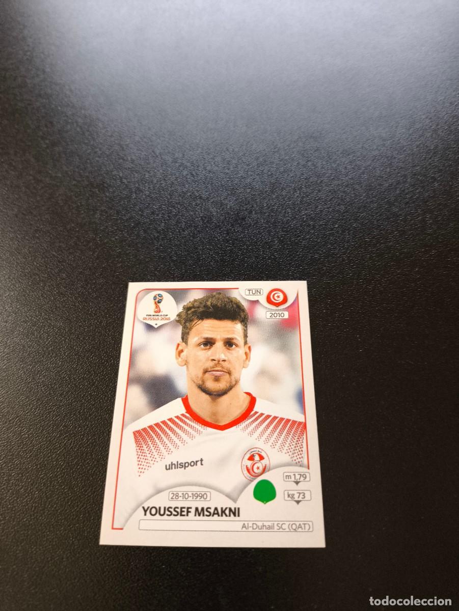 Cromos de F&uacute;tbol: 566 Youssef Msakni TUNEZ SIN PEGAR FIFA WORLD CUP MUNDIAL RUSIA 2018 NO LIGA ESTE