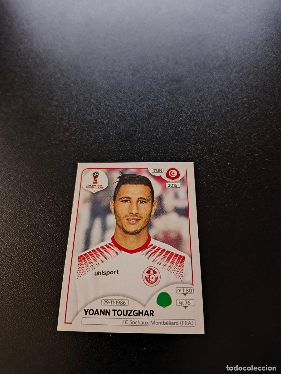 Cromos de F&uacute;tbol: 569 Yoann Touzghar TUNEZ SIN PEGAR FIFA WORLD CUP MUNDIAL RUSIA 2018 NO LIGA ESTE