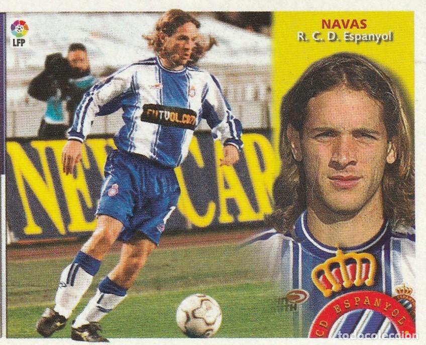 Cartes &agrave; collectionner de Football: ESTE 02-03. COLOCA NAVAS. NUNCA PEGADO.