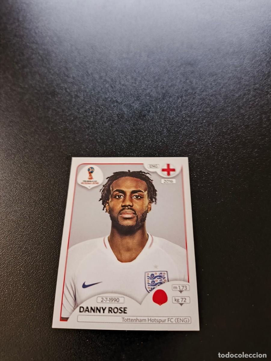 Cartes &agrave; collectionner de Football: 580 Danny Rose INGLATERRA SIN PEGAR FIFA WORLD CUP MUNDIAL RUSIA 2018 NO LIGA ESTE