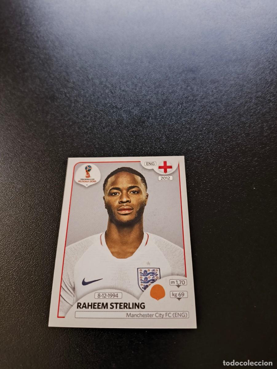 Cromos de F&uacute;tbol: 588 Raheem Sterling INGLATERRA SIN PEGAR FIFA WORLD CUP MUNDIAL RUSIA 2018 NO LIGA ESTE