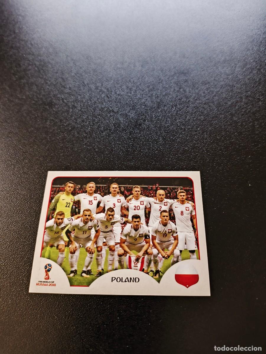 Cromos de F&uacute;tbol: 593 EQUIPO TEAM POLONIA SIN PEGAR FIFA WORLD CUP MUNDIAL RUSIA 2018 NO LIGA ESTE