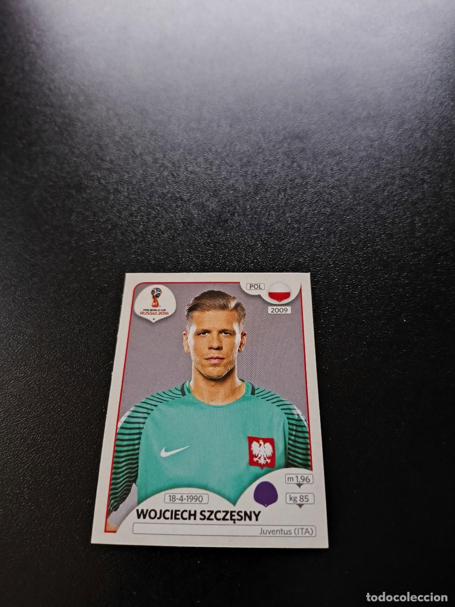 Cromos de F&uacute;tbol: 595 Wojciech Szczęsny barcelona POLONIA SIN PEGAR FIFA WORLD CUP MUNDIAL RUSIA 2018 NO LIGA ESTE