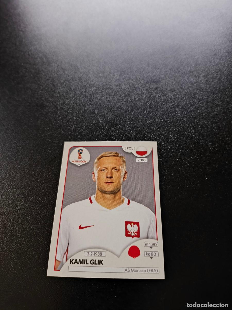 Cromos de F&uacute;tbol: 597 Kamil Glik POLONIA SIN PEGAR FIFA WORLD CUP MUNDIAL RUSIA 2018 NO LIGA ESTE
