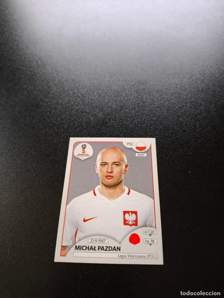 Cromos de F&uacute;tbol: 598 Michał Pazdan POLONIA SIN PEGAR FIFA WORLD CUP MUNDIAL RUSIA 2018 NO LIGA ESTE