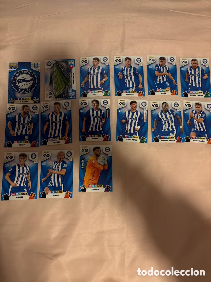 Cromos de F&uacute;tbol: Alav&eacute;s Adrenalyn XL 2026/26