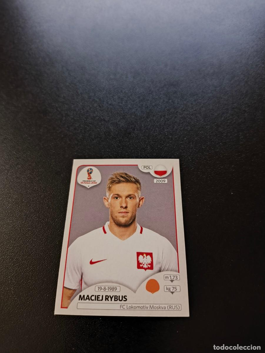 Cromos de F&uacute;tbol: 602 Maciej Rybus POLONIA SIN PEGAR FIFA WORLD CUP MUNDIAL RUSIA 2018 NO LIGA ESTE