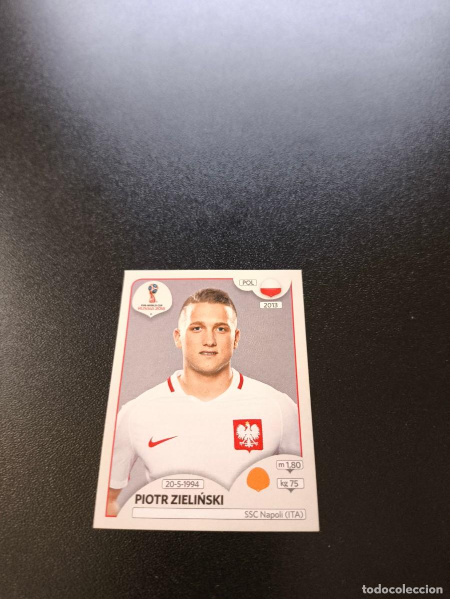 Fu&szlig;ball-Sticker: 607 Piotr Zieliński POLONIA SIN PEGAR FIFA WORLD CUP MUNDIAL RUSIA 2018 NO LIGA ESTE