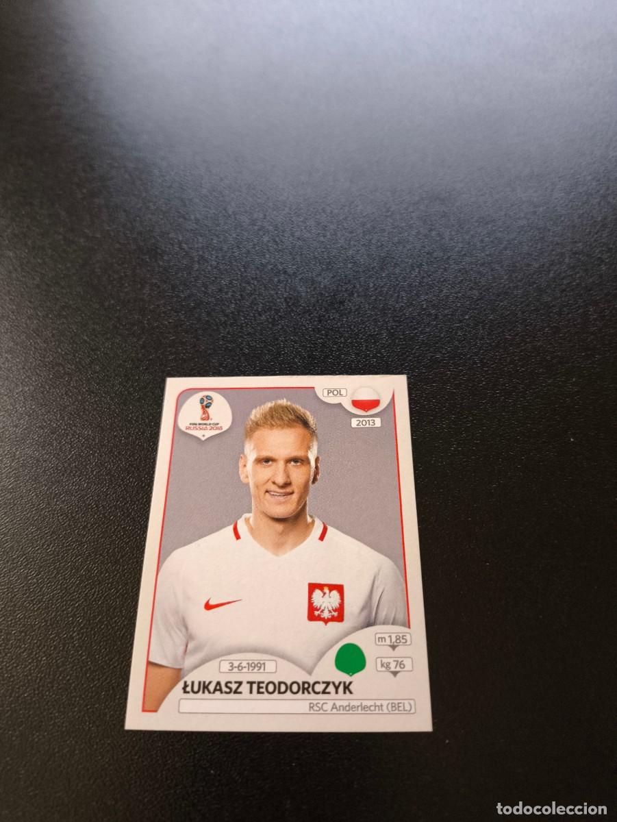 Fu&szlig;ball-Sticker: 610 Łukasz Teodorczyk POLONIA SIN PEGAR FIFA WORLD CUP MUNDIAL RUSIA 2018 NO LIGA ESTE