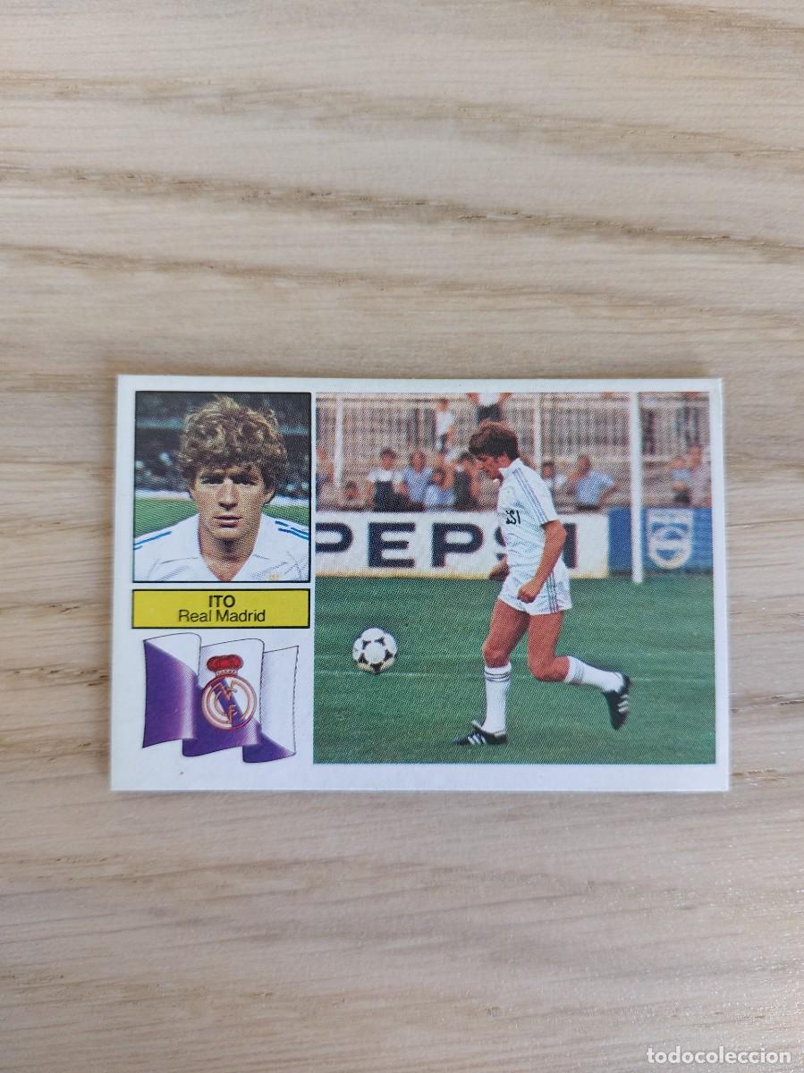 Cromos de F&uacute;tbol: 1982 1983 82 83 ITO REAL MADRID EDICIONES ESTE SIN PEGAR NUNCA PEGADO