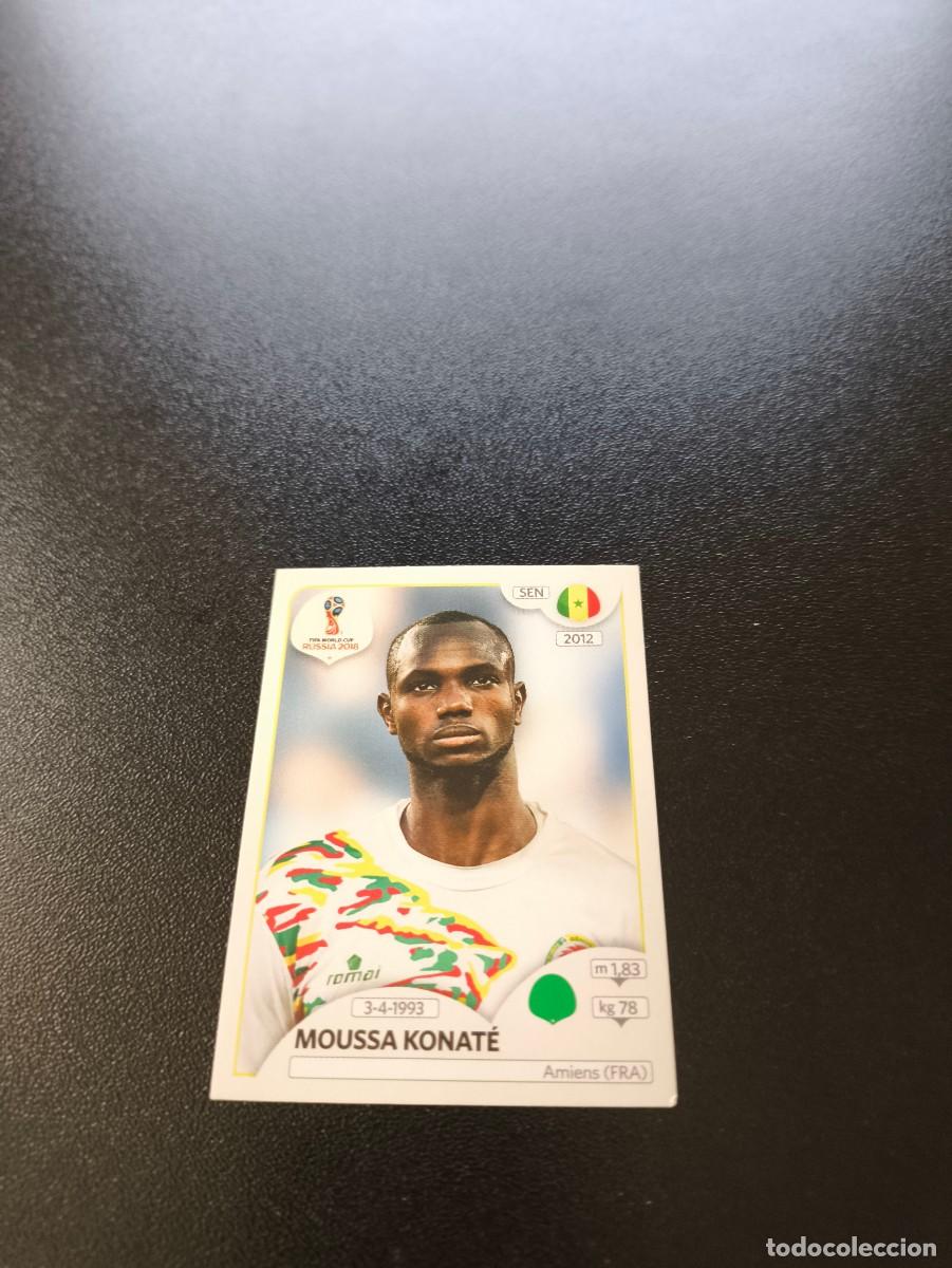 Cromos de F&uacute;tbol: 627 Moussa Konat&eacute; GHANA SIN PEGAR FIFA WORLD CUP MUNDIAL RUSIA 2018 NO LIGA ESTE